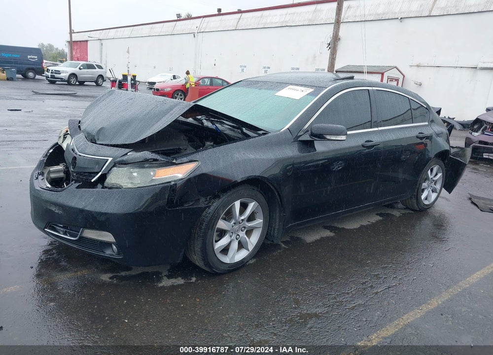 2012 ACURA TL 3.5 VIN: 19UUA8F5XCA033863