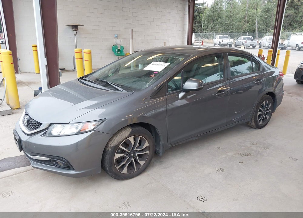 2013 HONDA CIVIC EX-L VIN: 19XFB2F95DE250241