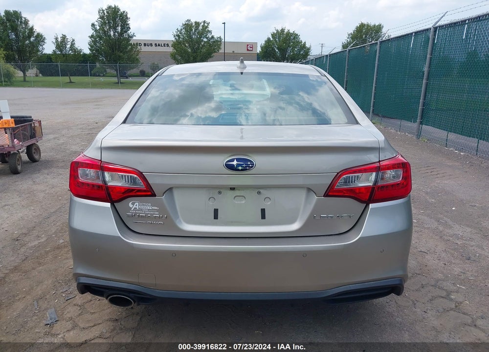 2019 SUBARU LEGACY 2.5I LIMITED VIN: 4S3BNAN60K3005116