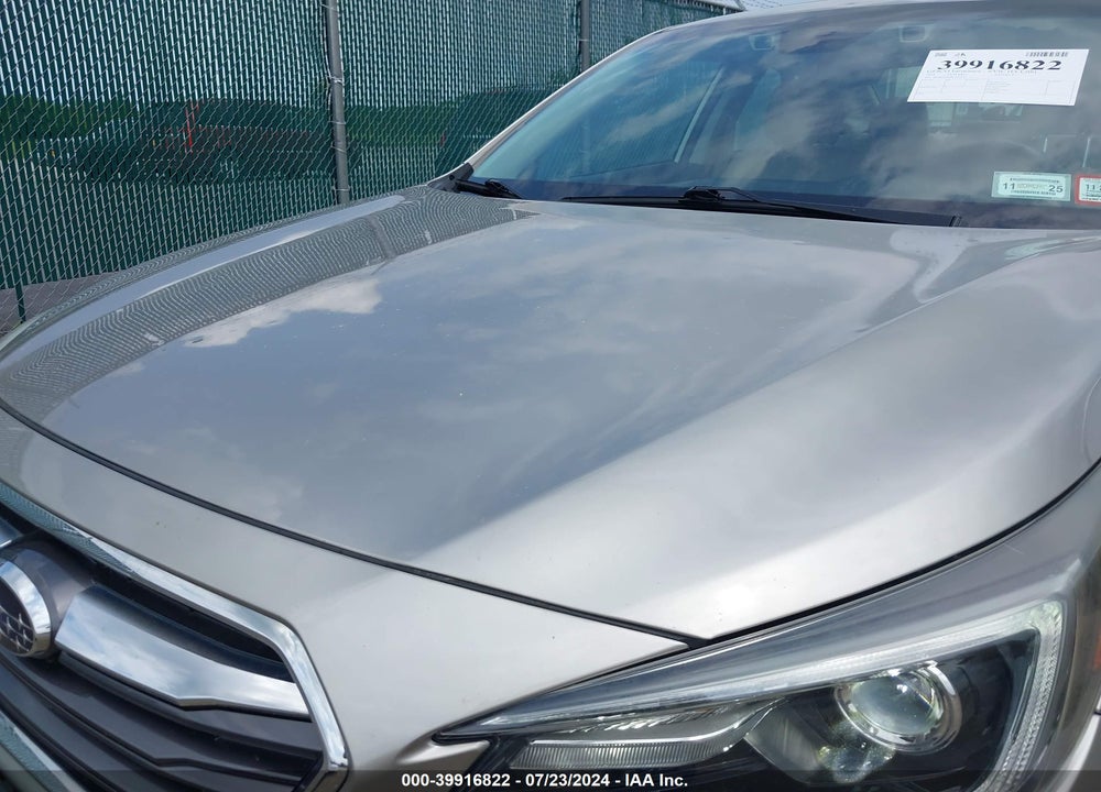 2019 SUBARU LEGACY 2.5I LIMITED VIN: 4S3BNAN60K3005116
