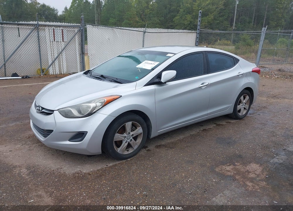 2011 HYUNDAI ELANTRA GLS (ULSAN PLANT) VIN: KMHDH4AE9BU134492