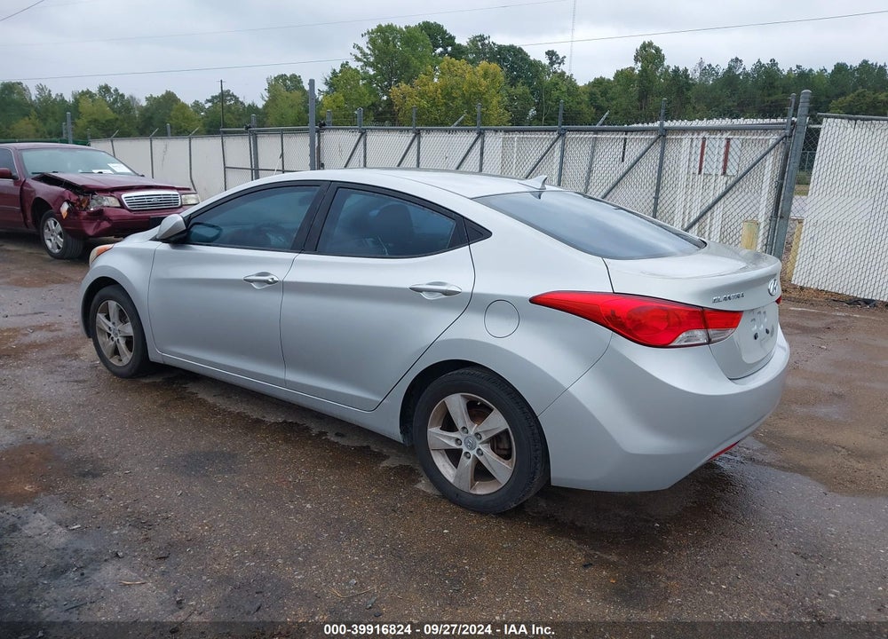 2011 HYUNDAI ELANTRA GLS (ULSAN PLANT) VIN: KMHDH4AE9BU134492
