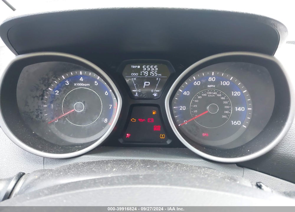 2011 HYUNDAI ELANTRA GLS (ULSAN PLANT) VIN: KMHDH4AE9BU134492
