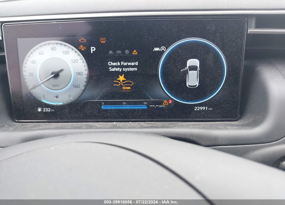 2022 HYUNDAI TUCSON SEL VIN: 5NMJF3AE7NH129150