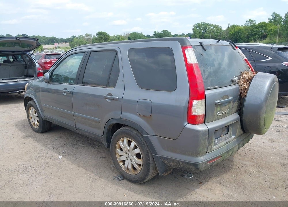 2006 HONDA CR-V SE VIN: SHSRD78926U403844