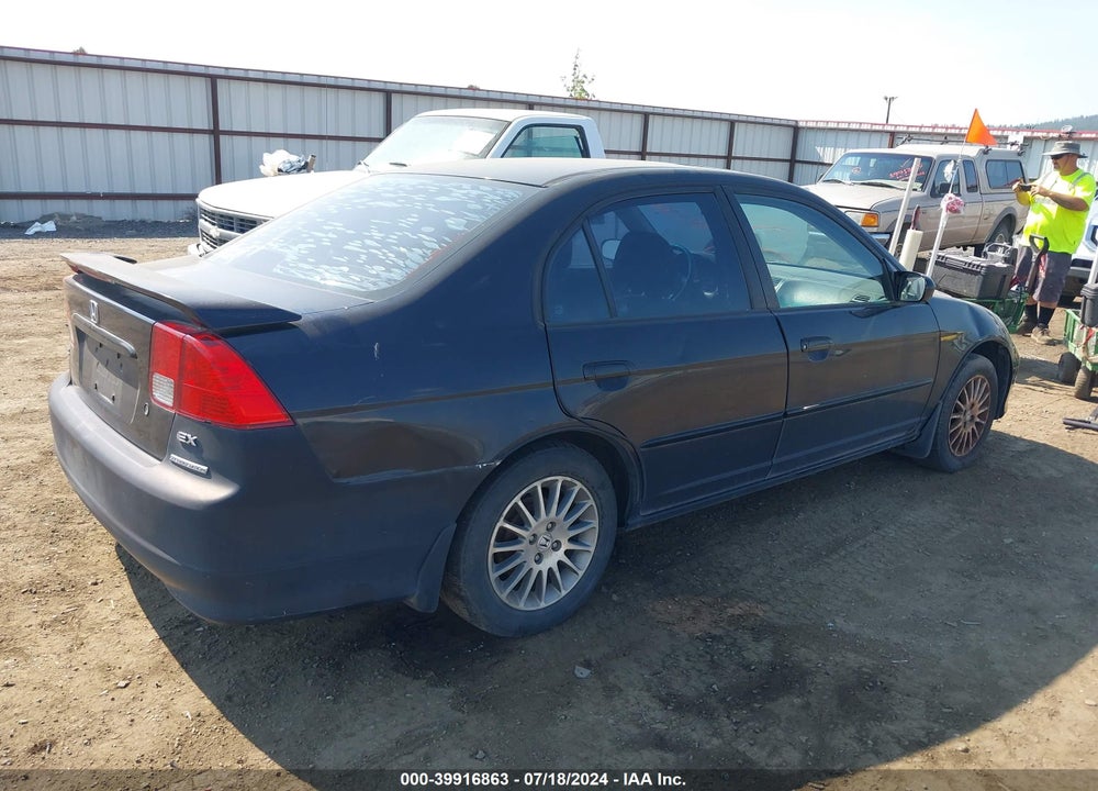 2005 HONDA CIVIC EX VIN: 2HGES267X5H575078