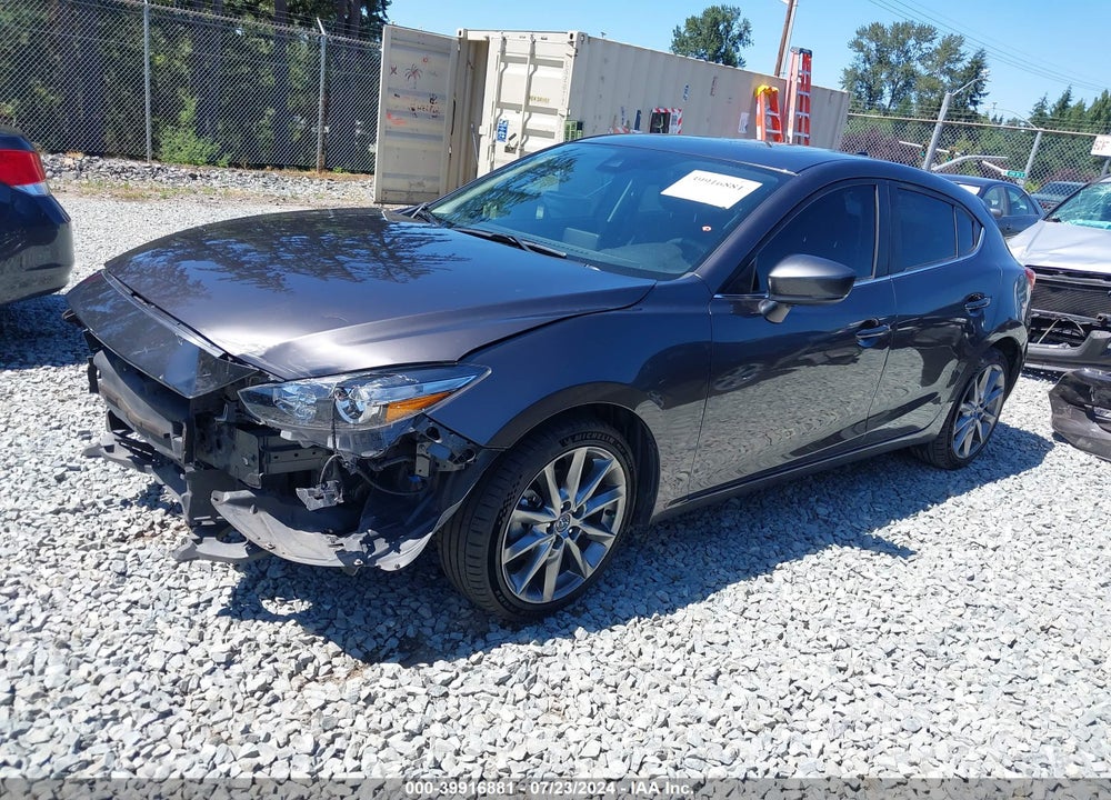 2018 MAZDA 3 TOURING VIN: 3MZBN1L36JM225590
