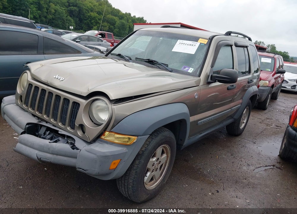 2005 JEEP LIBERTY SPORT VIN: 1J4GL48K85W666816
