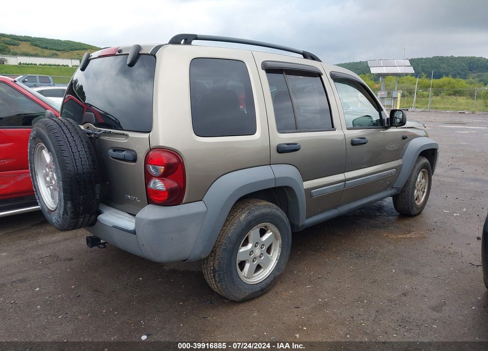 2005 JEEP LIBERTY SPORT VIN: 1J4GL48K85W666816