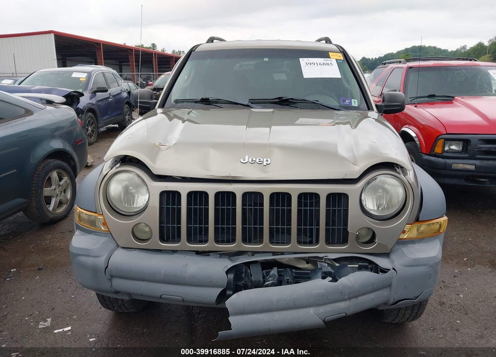 2005 JEEP LIBERTY SPORT VIN: 1J4GL48K85W666816