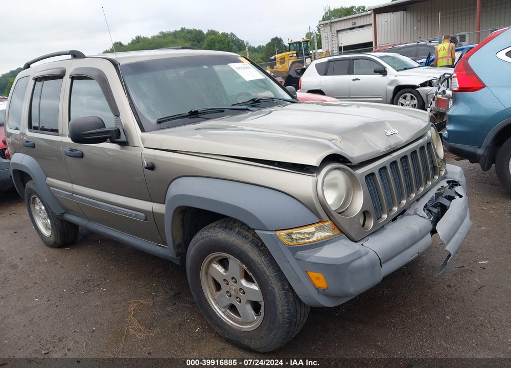 2005 JEEP LIBERTY SPORT VIN: 1J4GL48K85W666816