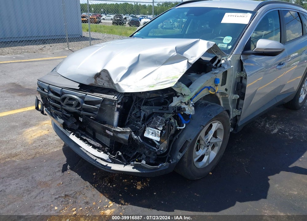 2022 HYUNDAI TUCSON SEL VIN: KM8JB3AE9NU044245