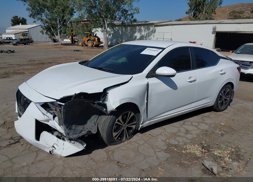 2022 NISSAN SENTRA SV XTRONIC CVT VIN: 3N1AB8CV6NY236799