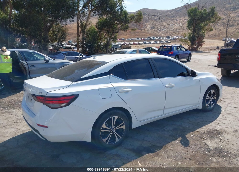 2022 NISSAN SENTRA SV XTRONIC CVT VIN: 3N1AB8CV6NY236799