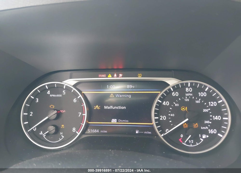 2022 NISSAN SENTRA SV XTRONIC CVT VIN: 3N1AB8CV6NY236799