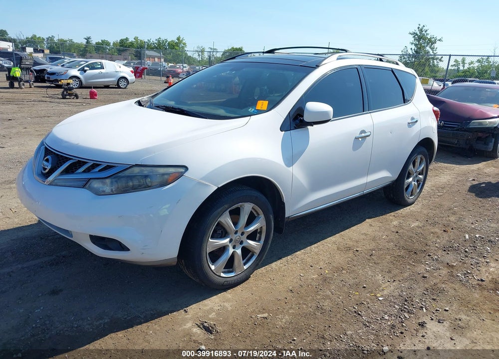 2013 NISSAN MURANO LE VIN: JN8AZ1MW3DW310388