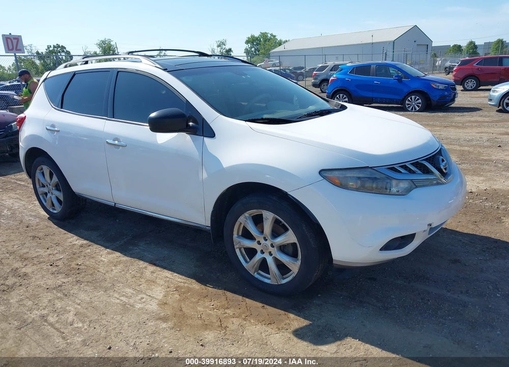2013 NISSAN MURANO LE VIN: JN8AZ1MW3DW310388