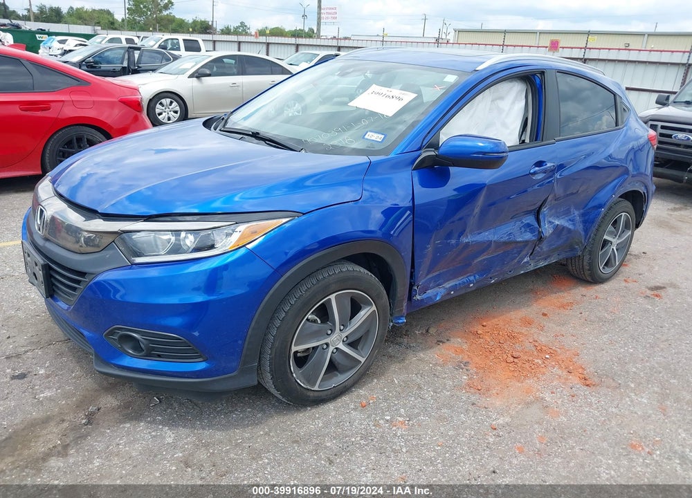 2022 HONDA HR-V 2WD EX VIN: 3CZRU5H58NM732318