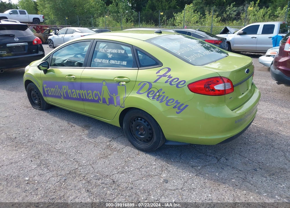 2013 FORD FIESTA SE VIN: 3FADP4BJ2DM185431