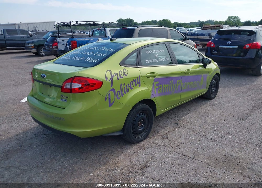 2013 FORD FIESTA SE VIN: 3FADP4BJ2DM185431