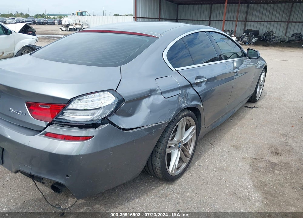 2013 BMW 640I GRAN COUPE VIN: WBA6A0C59DDF14409