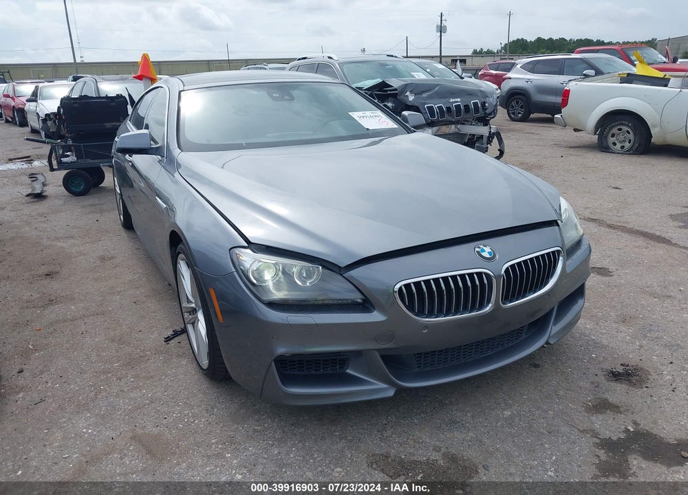 2013 BMW 640I GRAN COUPE VIN: WBA6A0C59DDF14409