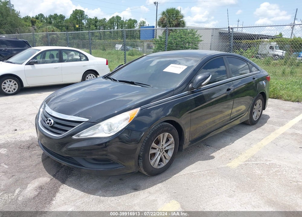 2014 HYUNDAI SONATA GLS VIN: 5NPEB4ACXEH851264