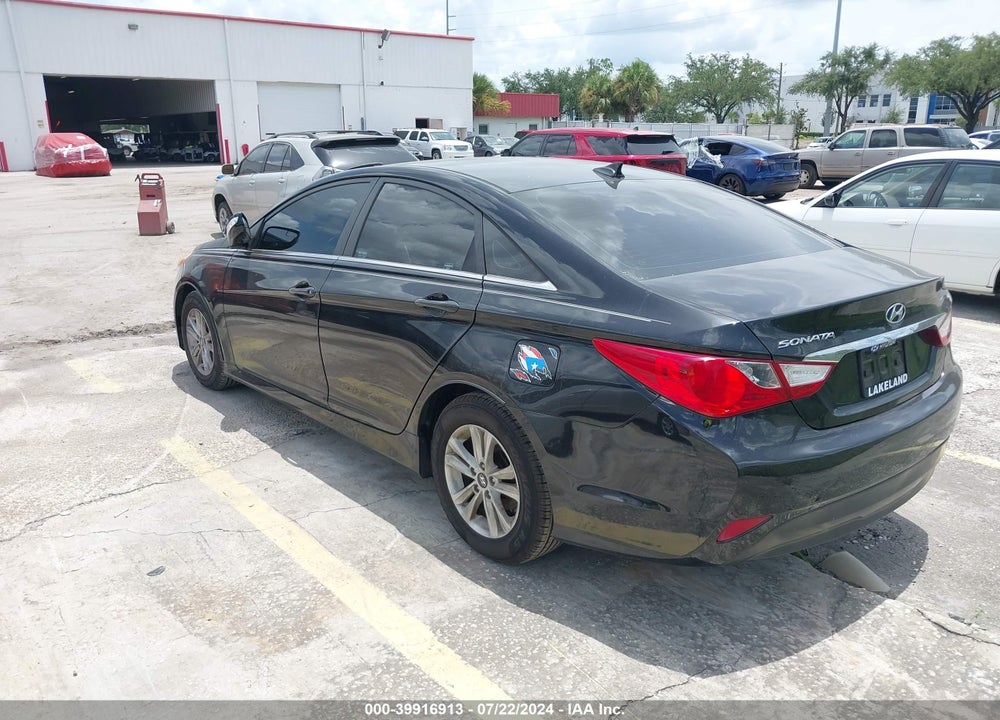 2014 HYUNDAI SONATA GLS VIN: 5NPEB4ACXEH851264