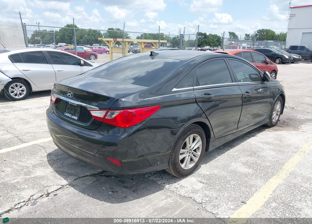 2014 HYUNDAI SONATA GLS VIN: 5NPEB4ACXEH851264