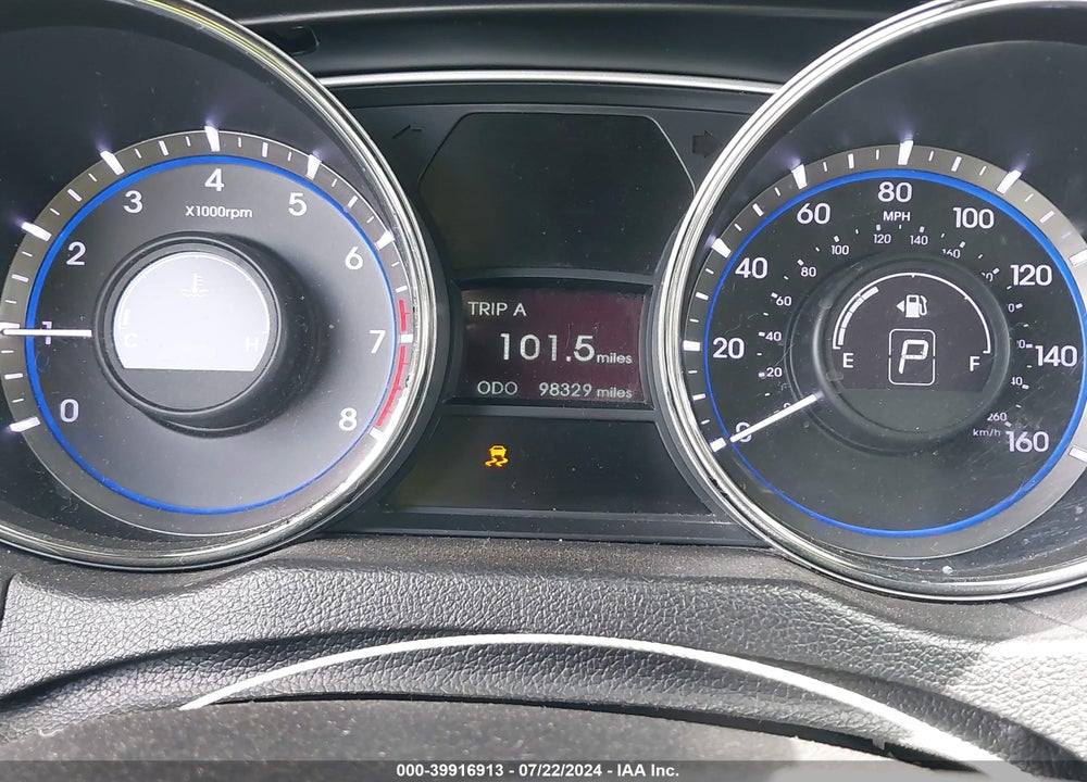 2014 HYUNDAI SONATA GLS VIN: 5NPEB4ACXEH851264