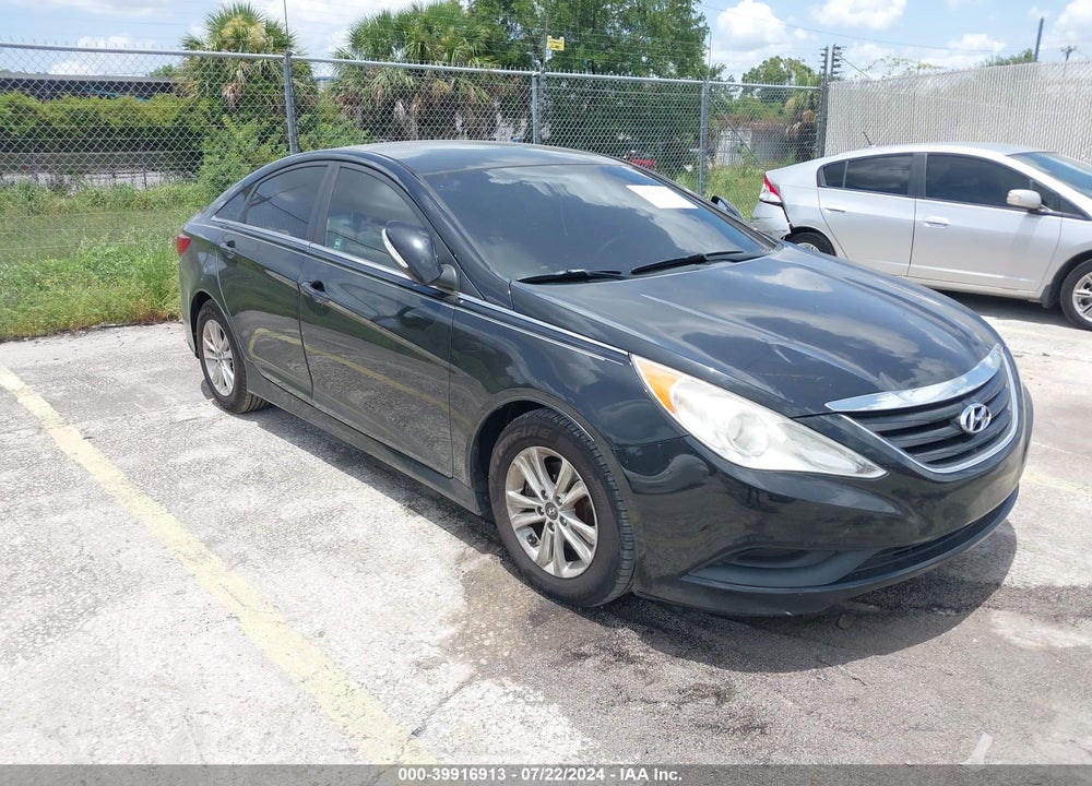 2014 HYUNDAI SONATA GLS VIN: 5NPEB4ACXEH851264