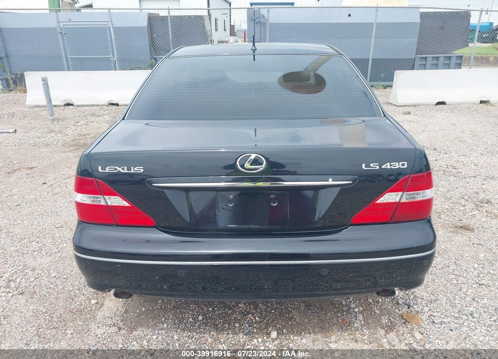 2005 LEXUS LS 430 VIN: JTHBN36F850174234