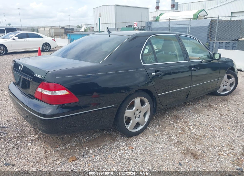 2005 LEXUS LS 430 VIN: JTHBN36F850174234