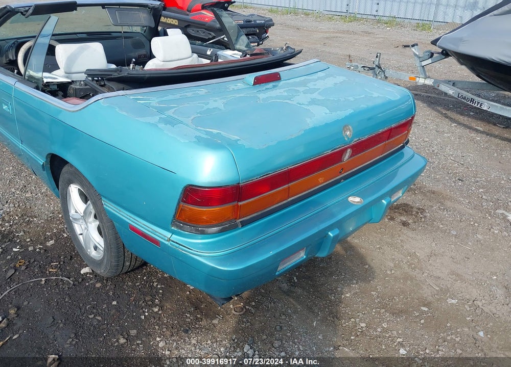 1993 CHRYSLER LEBARON VIN: 1C3XU4530PF585963