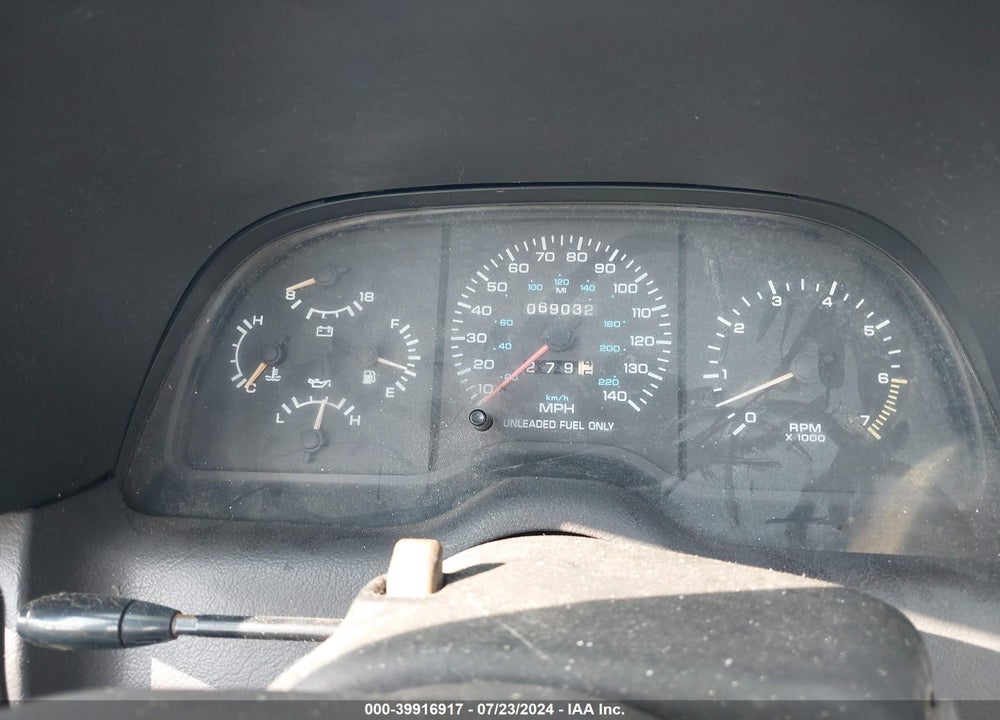 1993 CHRYSLER LEBARON VIN: 1C3XU4530PF585963