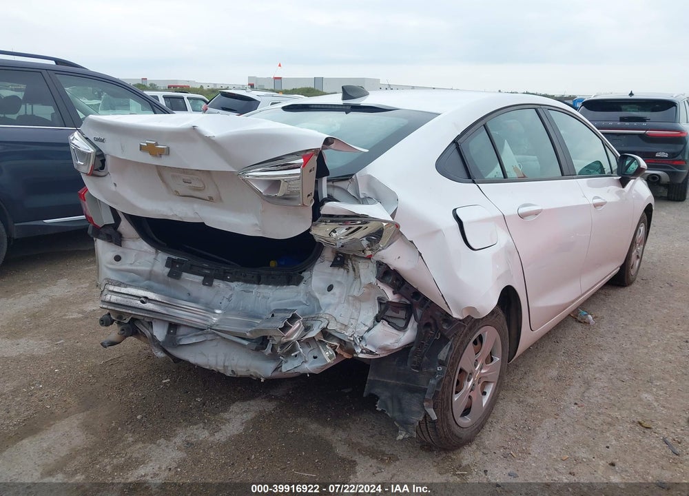 2016 CHEVROLET CRUZE LS AUTO VIN: 1G1BC5SM4G7243771