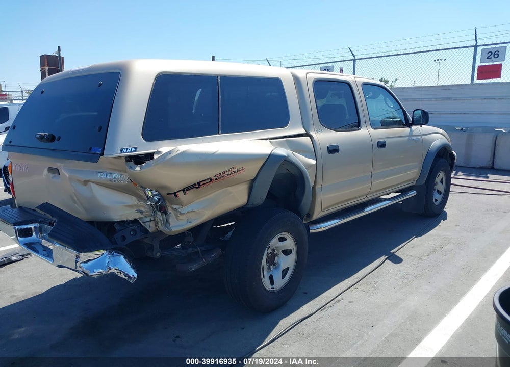 2003 TOYOTA TACOMA VIN: 5TEGM92N63Z220442