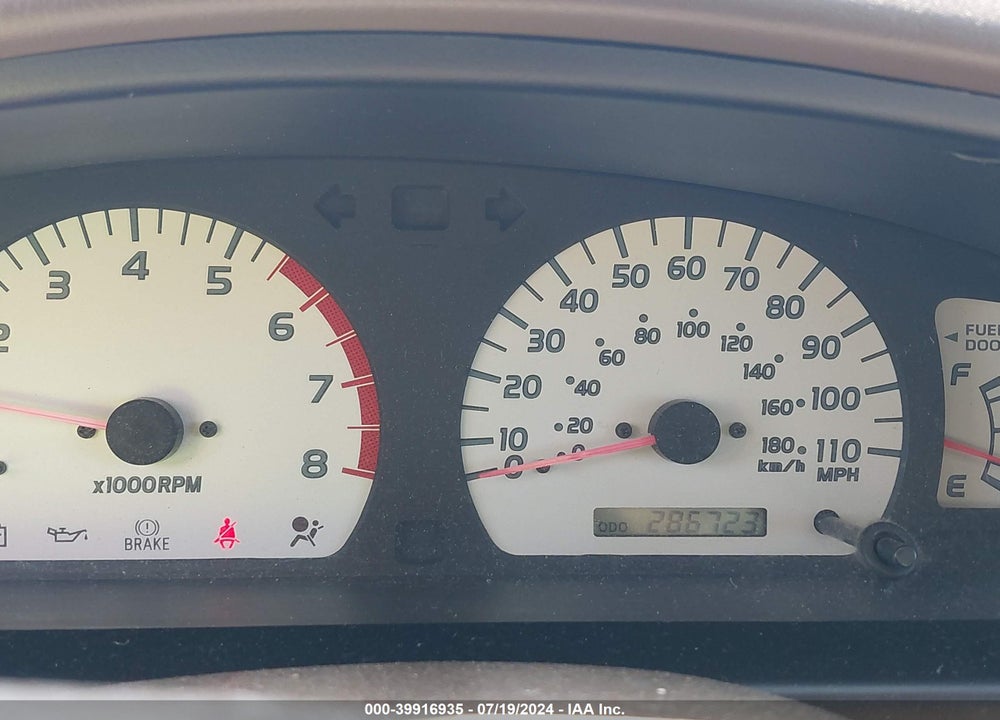 2003 TOYOTA TACOMA VIN: 5TEGM92N63Z220442