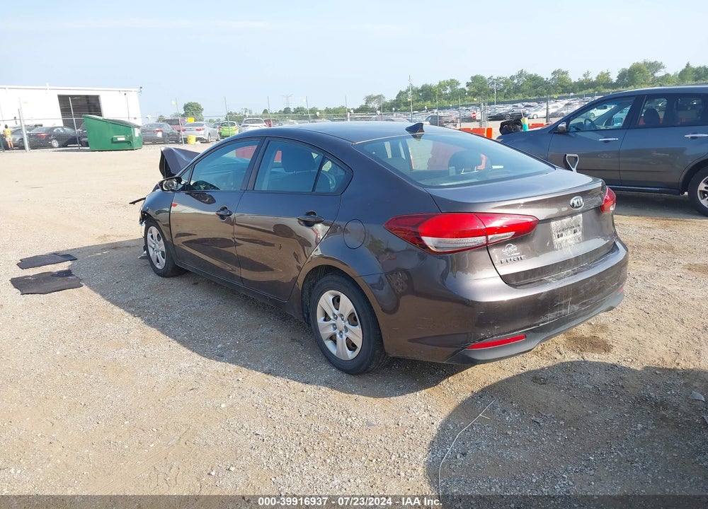 2017 KIA FORTE LX VIN: 3KPFK4A72HE066365