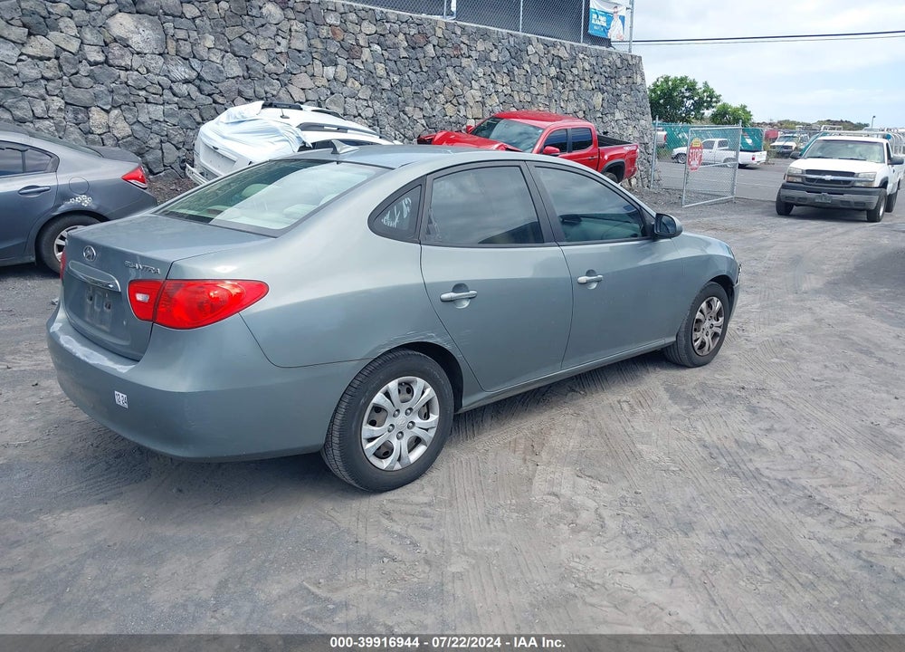 2010 HYUNDAI ELANTRA GLS VIN: KMHDU4AD4AU121781