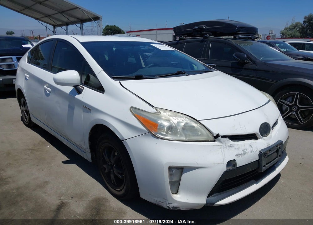 2013 TOYOTA PRIUS FIVE/FOUR/THREE/THREE SE/TWO VIN: JTDKN3DU5D5538114