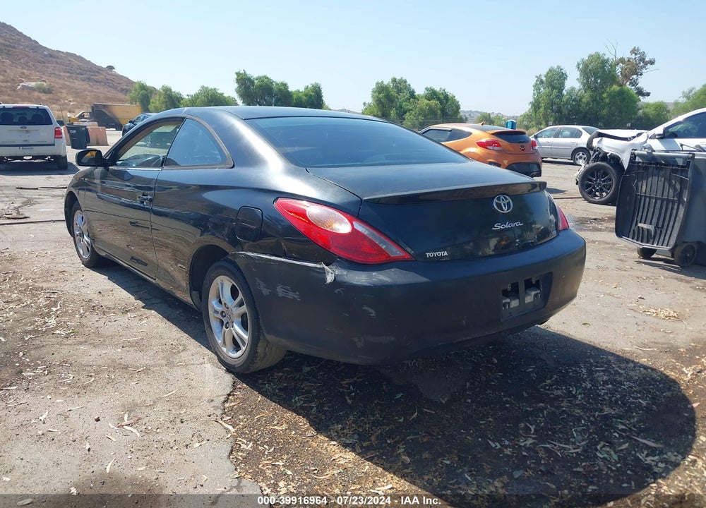 2005 TOYOTA CAMRY SOLARA SE VIN: 4T1CE38PX5U524088