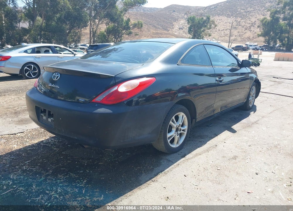 2005 TOYOTA CAMRY SOLARA SE VIN: 4T1CE38PX5U524088