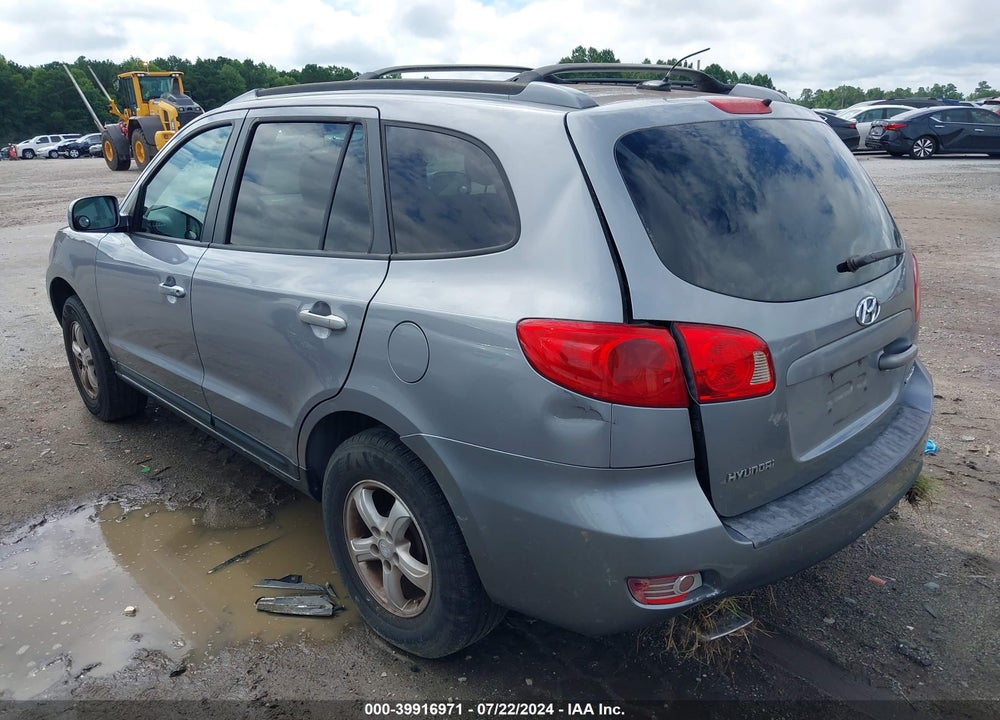 2007 HYUNDAI SANTA FE VIN: 5NMSG13D17H091928