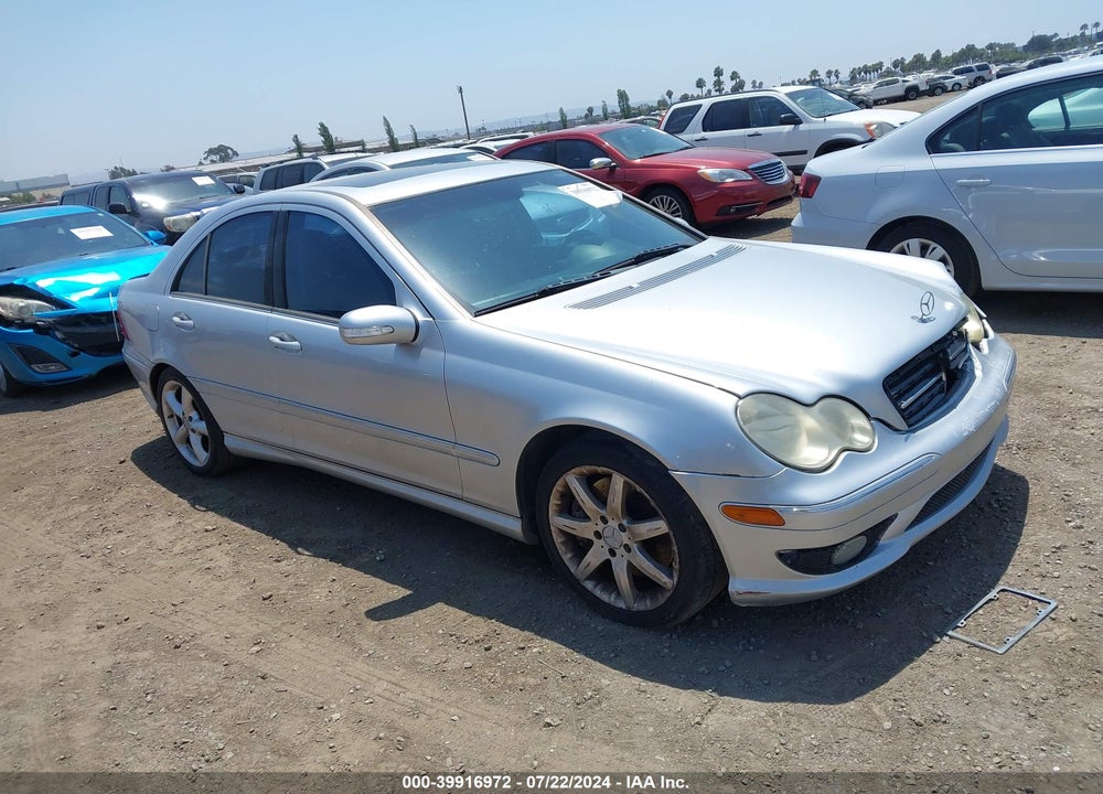 2005 MERCEDES-BENZ C 230 KOMPRESSOR SPORT VIN: WDBRF40J85F616439