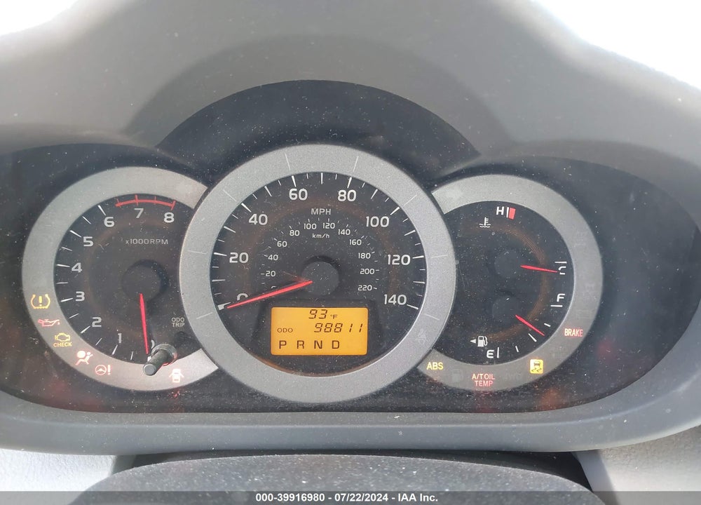 2011 TOYOTA RAV4 VIN: 2T3BF4DV9BW102299