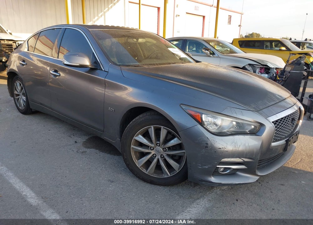 2017 INFINITI Q50 2.0T PREMIUM VIN: JN1CV7AP1HM640356