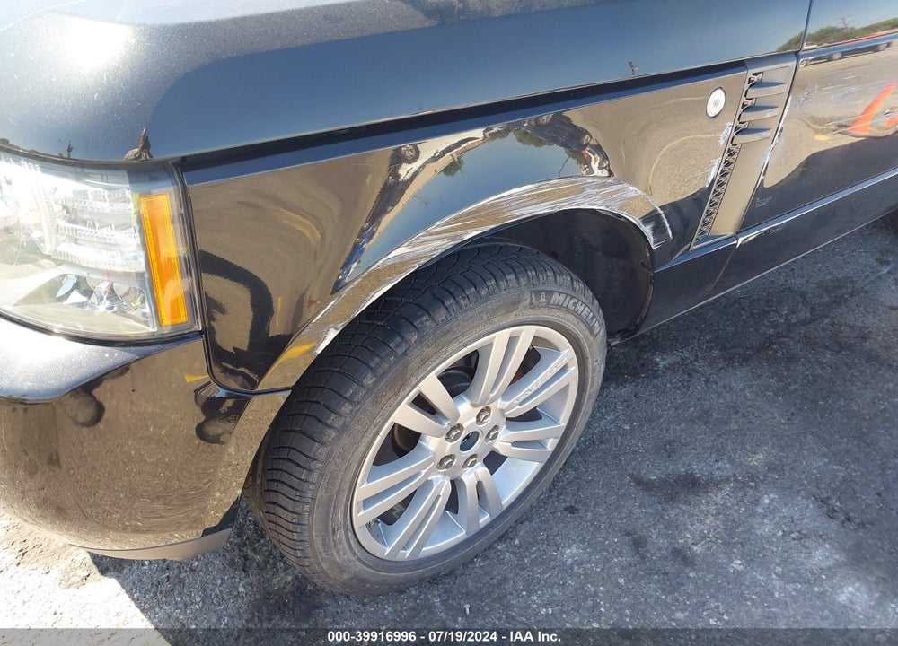 2011 LAND ROVER RANGE ROVER HSE VIN: SALMF1D42BA348956
