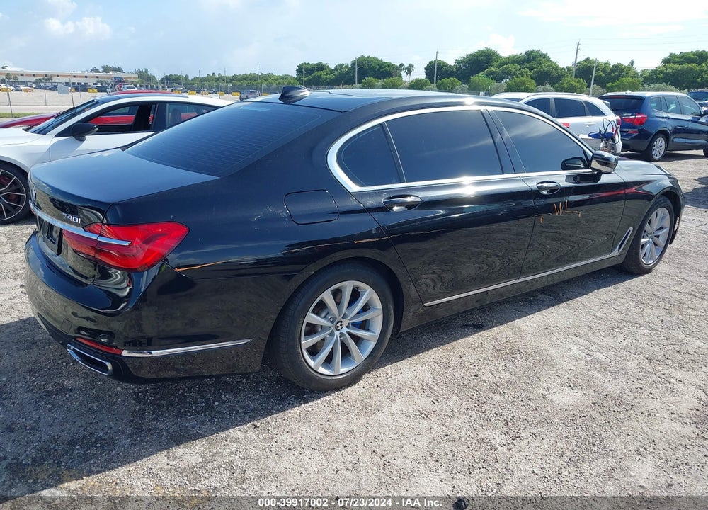 2016 BMW 740I VIN: WBA7E2C52GG546915