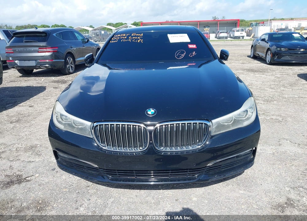 2016 BMW 740I VIN: WBA7E2C52GG546915